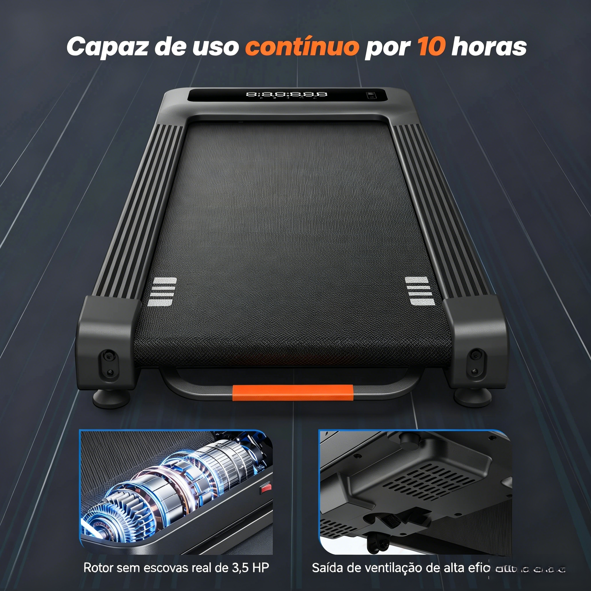 NovaWalk W50 TrekPad com inclinação automática de 12%