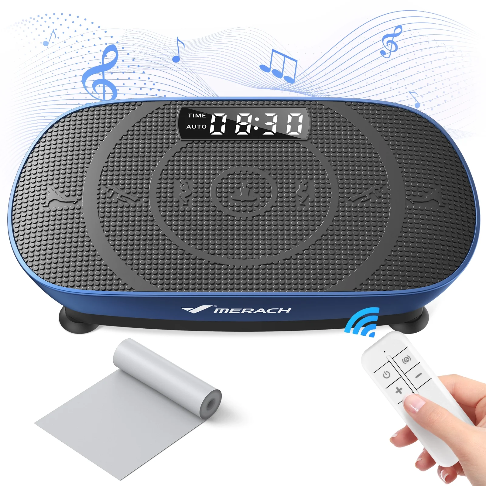 CV30 Pro – Plataforma Vibratória Curva de Corpo Inteiro