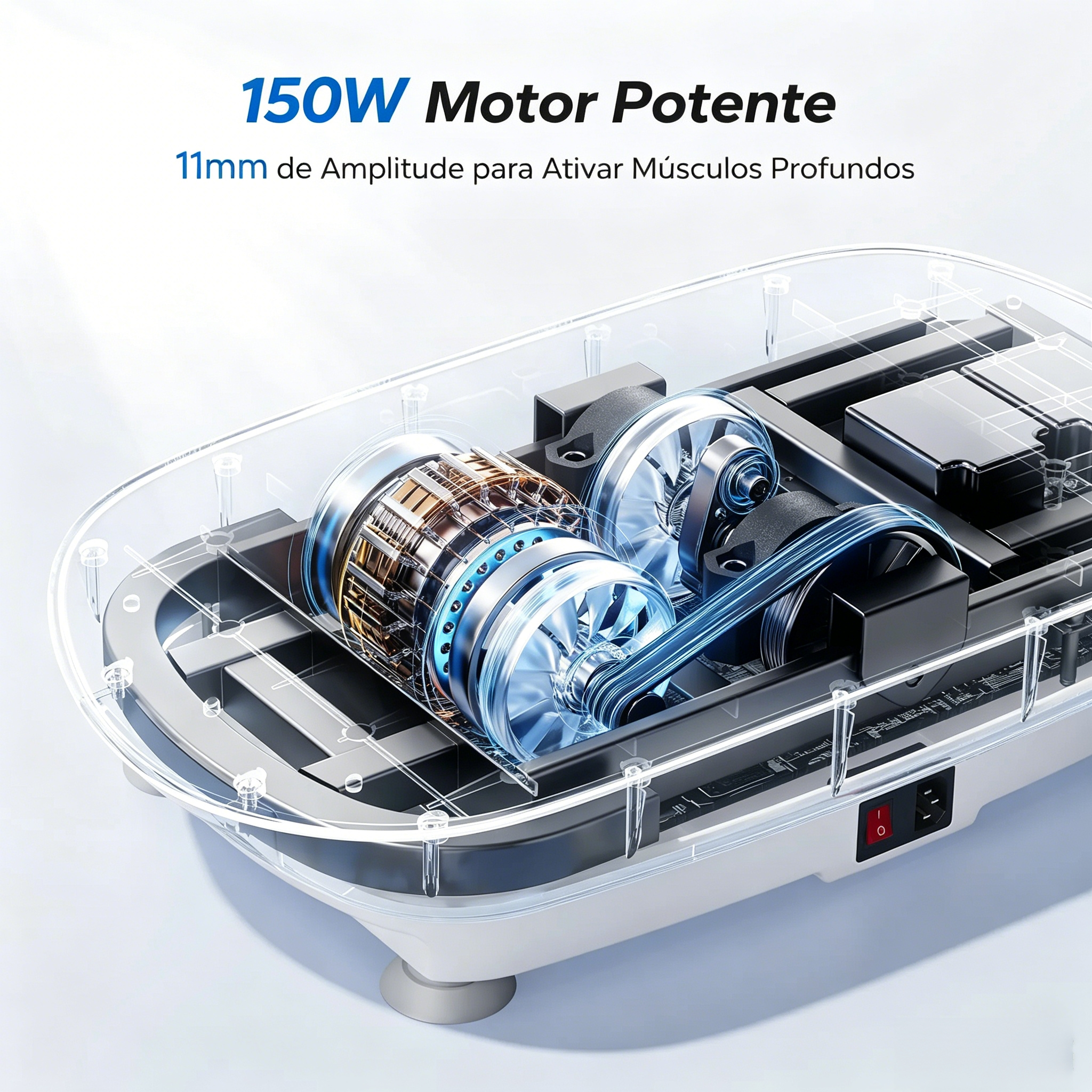 CV30 Pro – Plataforma Vibratória Curva de Corpo Inteiro