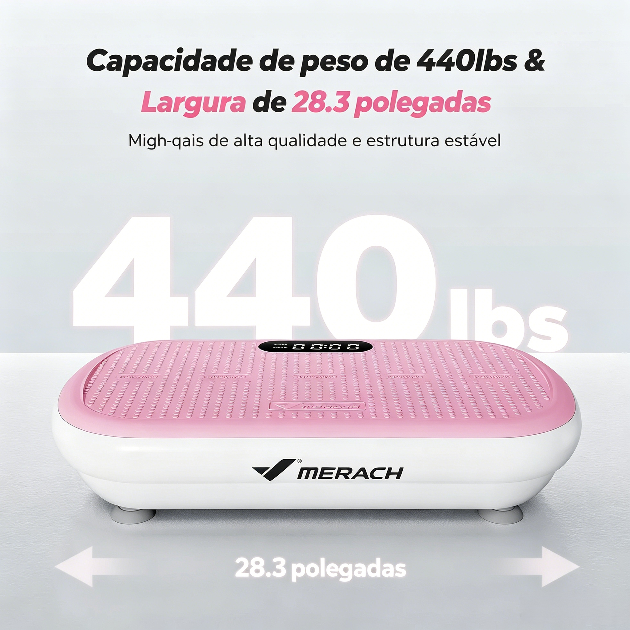 CV40 – Plataforma Vibratória Curva de Alta Potência até 200 kg