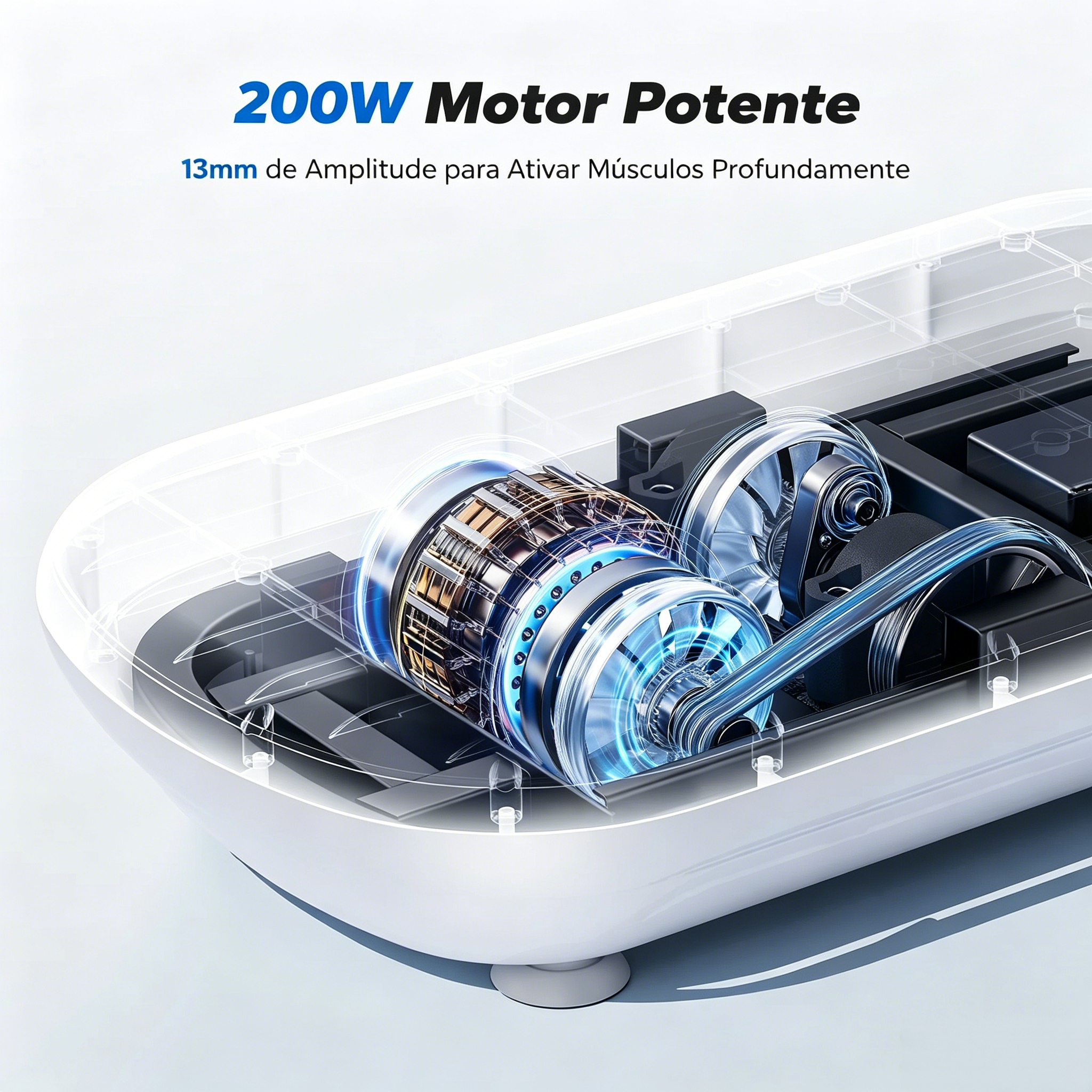 CV40 – Plataforma Vibratória Curva de Alta Potência até 200 kg