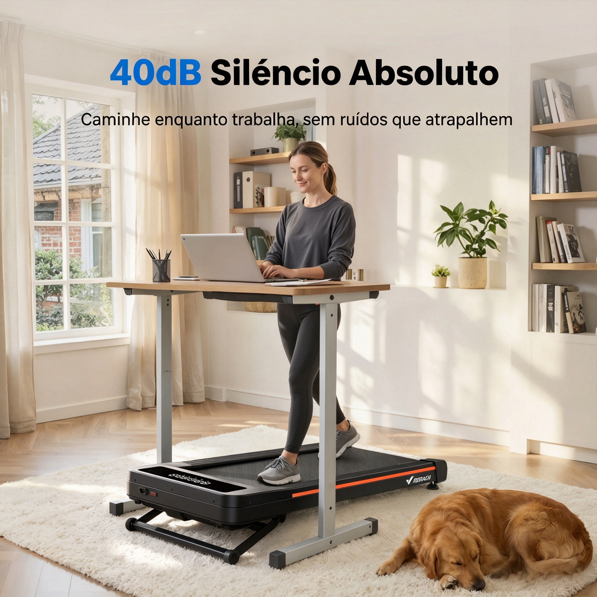 NovaWalk W50 TrekPad com inclinação automática de 12%