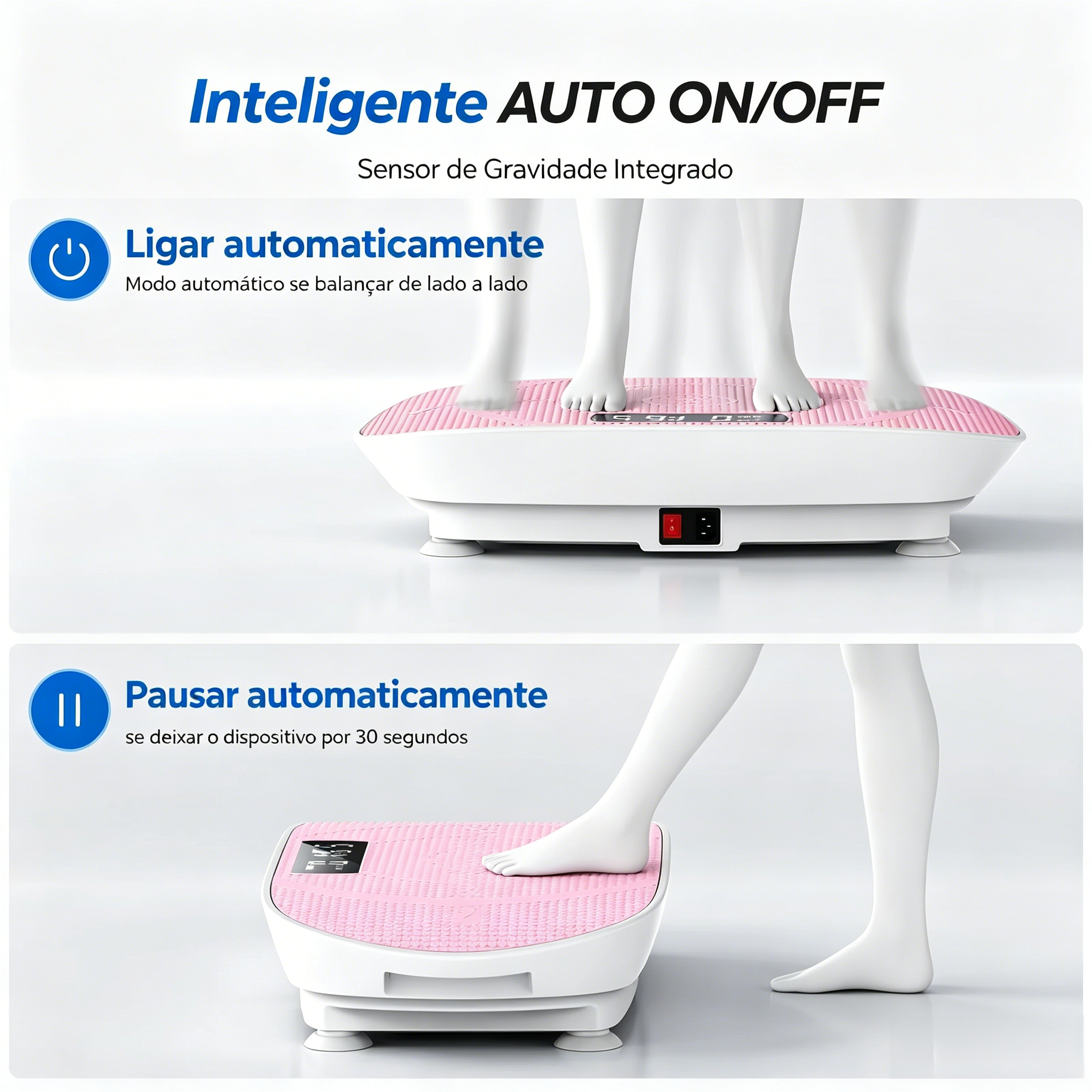 CV30 Pro – Plataforma Vibratória Curva de Corpo Inteiro