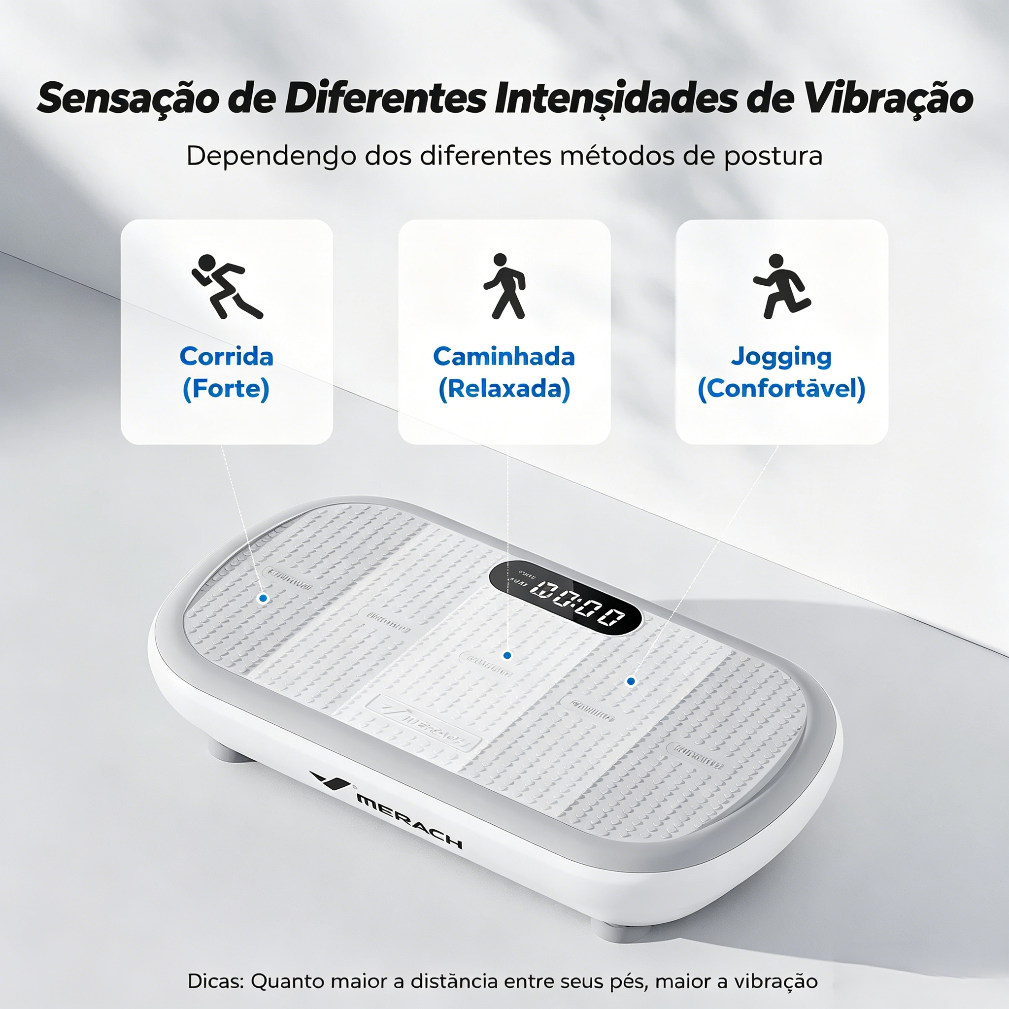 CV40 – Plataforma Vibratória Curva de Alta Potência até 200 kg