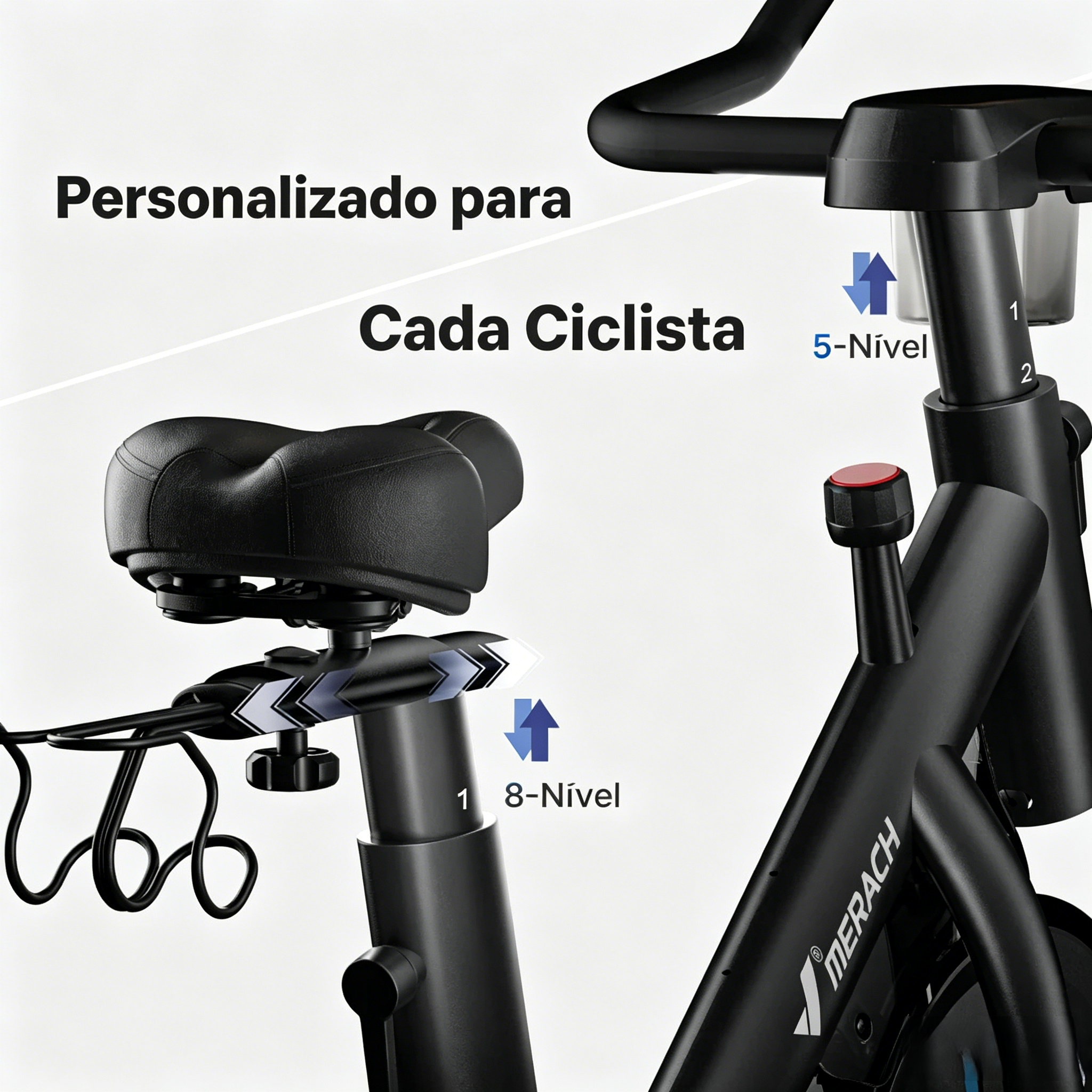 S26 Aura – Bicicleta Ergométrica com Tela HD de 15,6