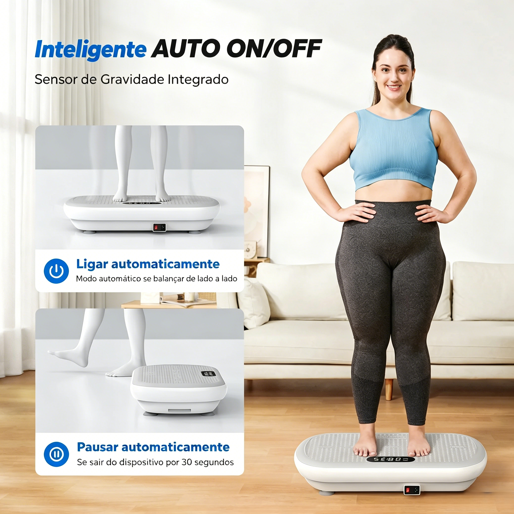 CV40 – Plataforma Vibratória Curva de Alta Potência até 200 kg