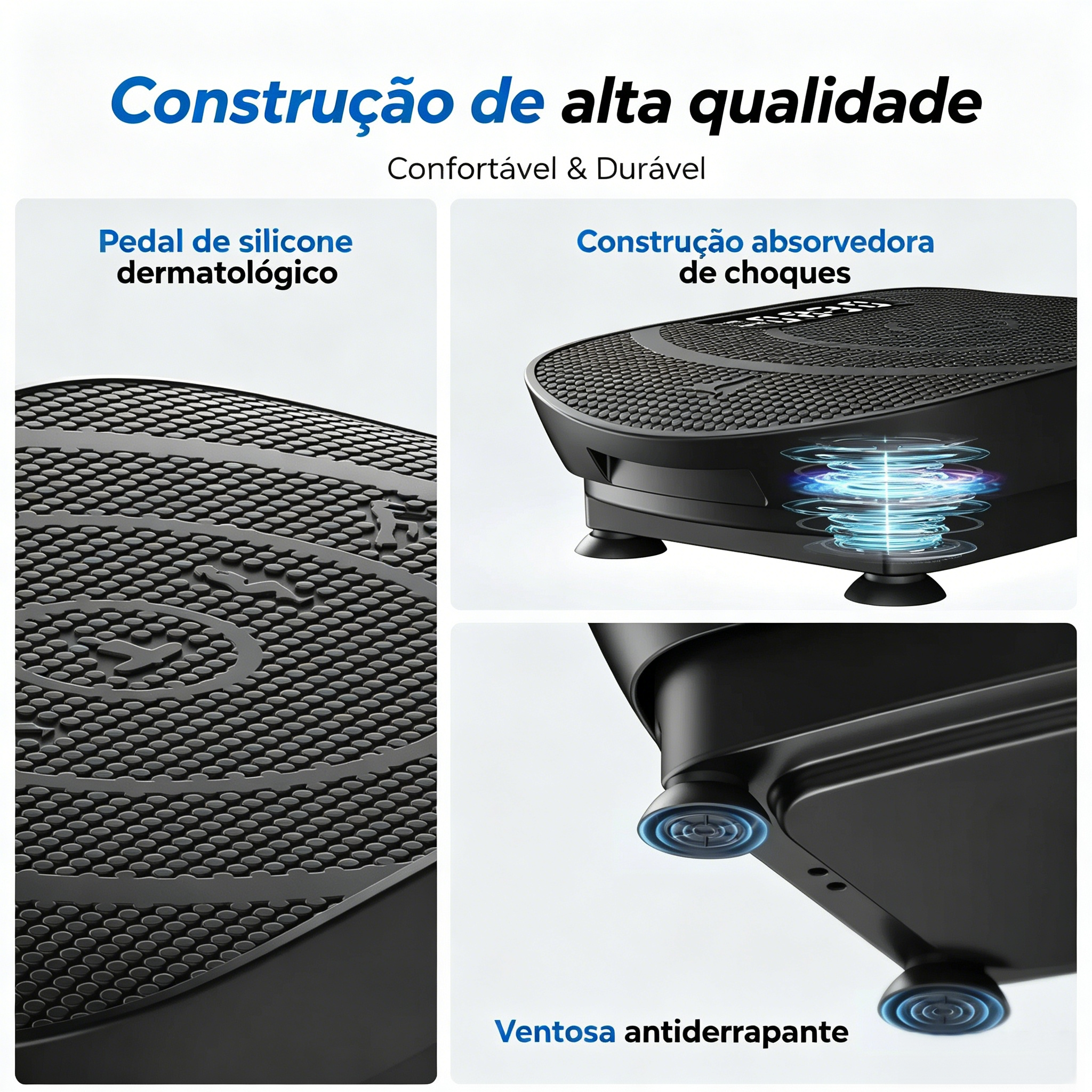 CV30 Pro – Plataforma Vibratória Curva de Corpo Inteiro