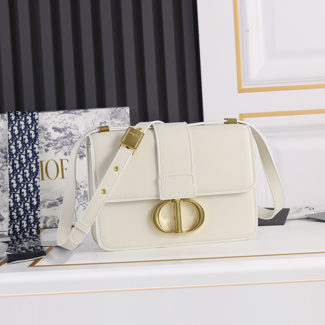 30 Montaigne Bag White CD-1001 XB081 24cm