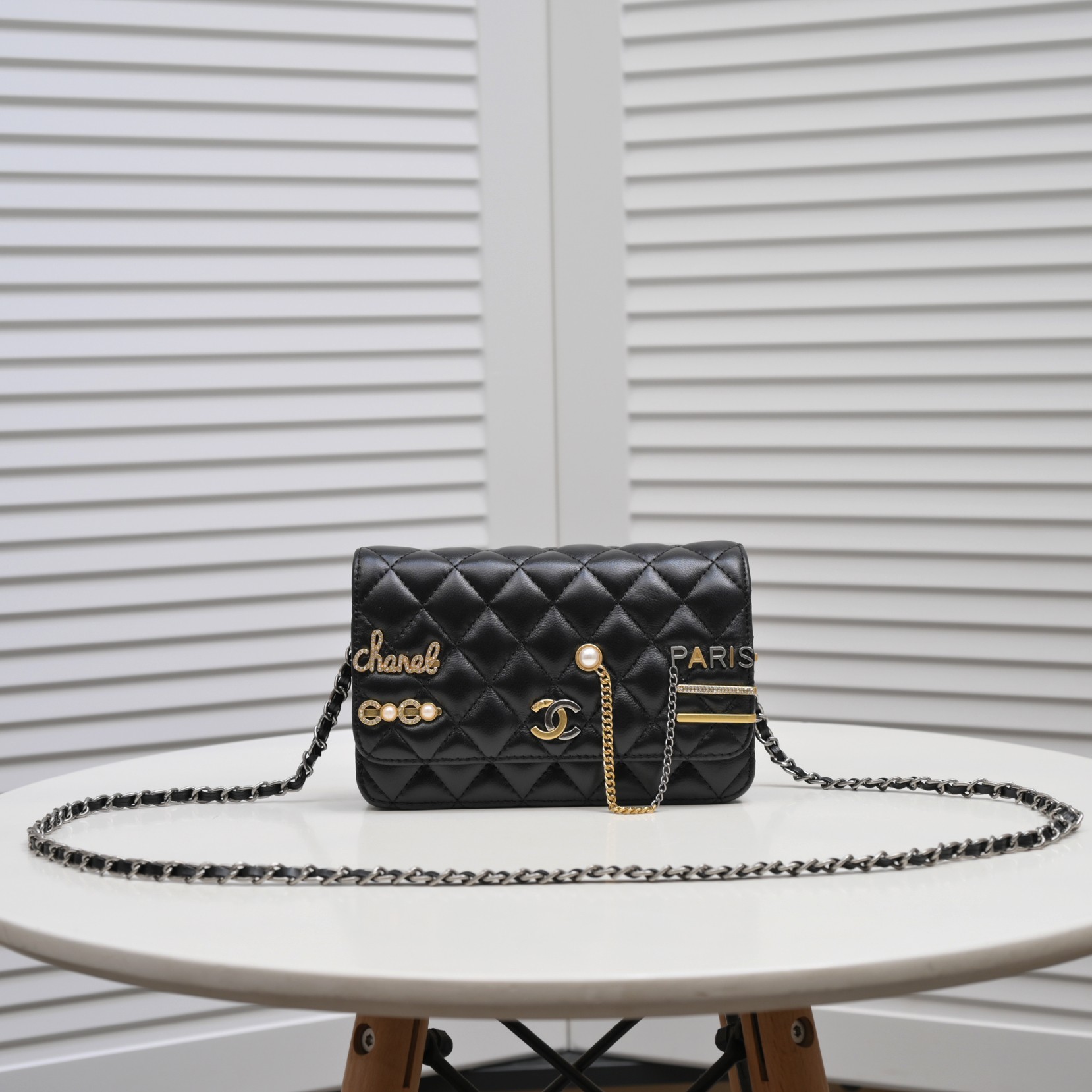 Chanel Alphabet Hardware CF Shoulder Bag Handbag