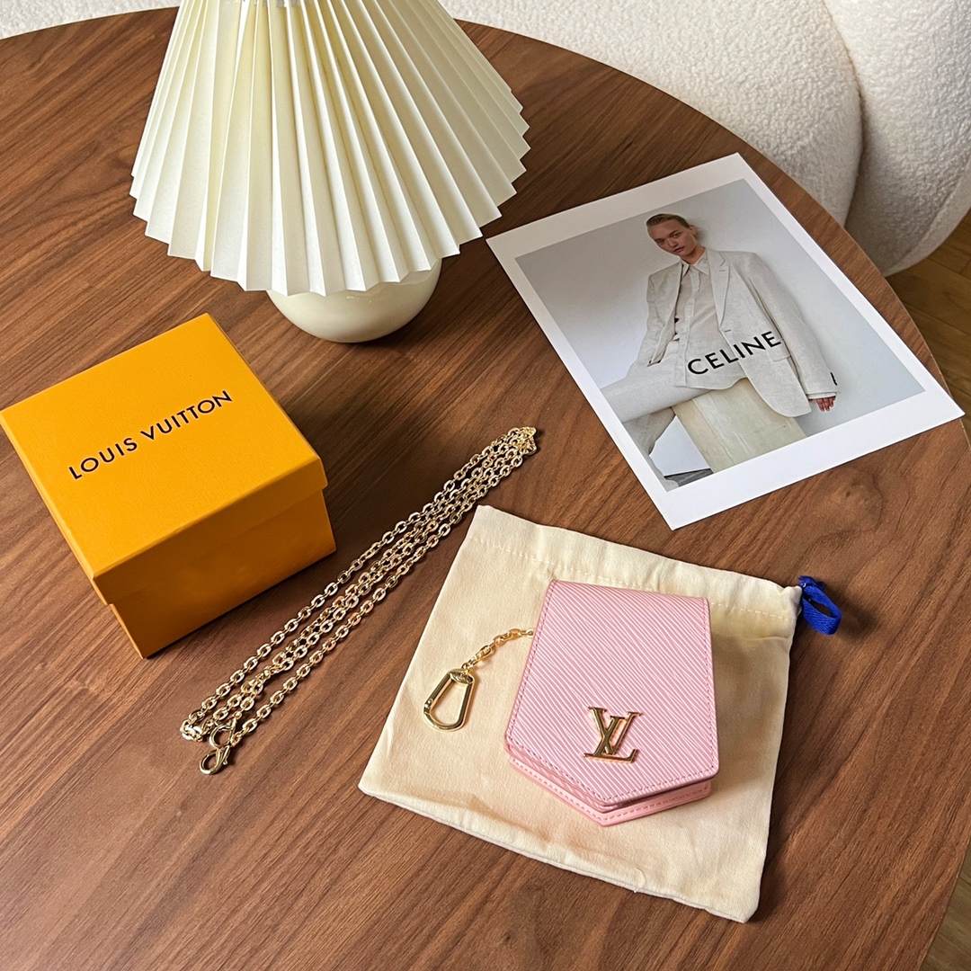 Louis Vuitton Micro Bag Leather Keychain Pendant Accessories