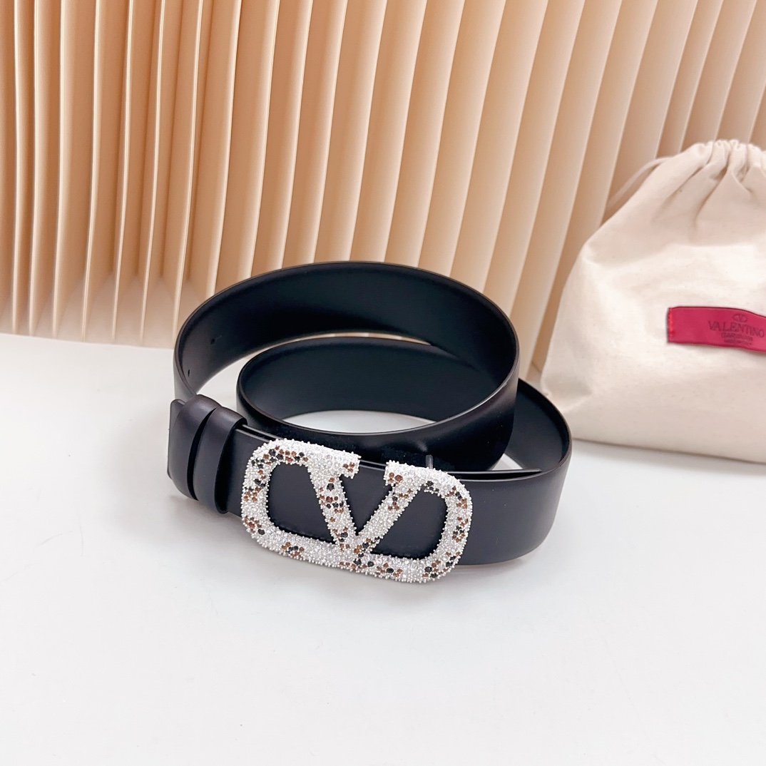 Valentino Leather Belts 1:1 Mirror Version