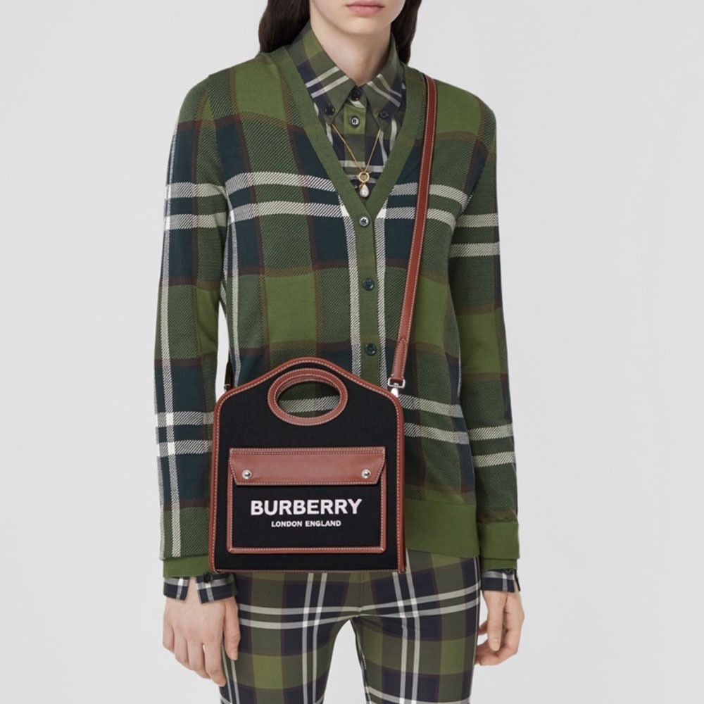 Burberry VintagePocket Bag Mini(Replica)