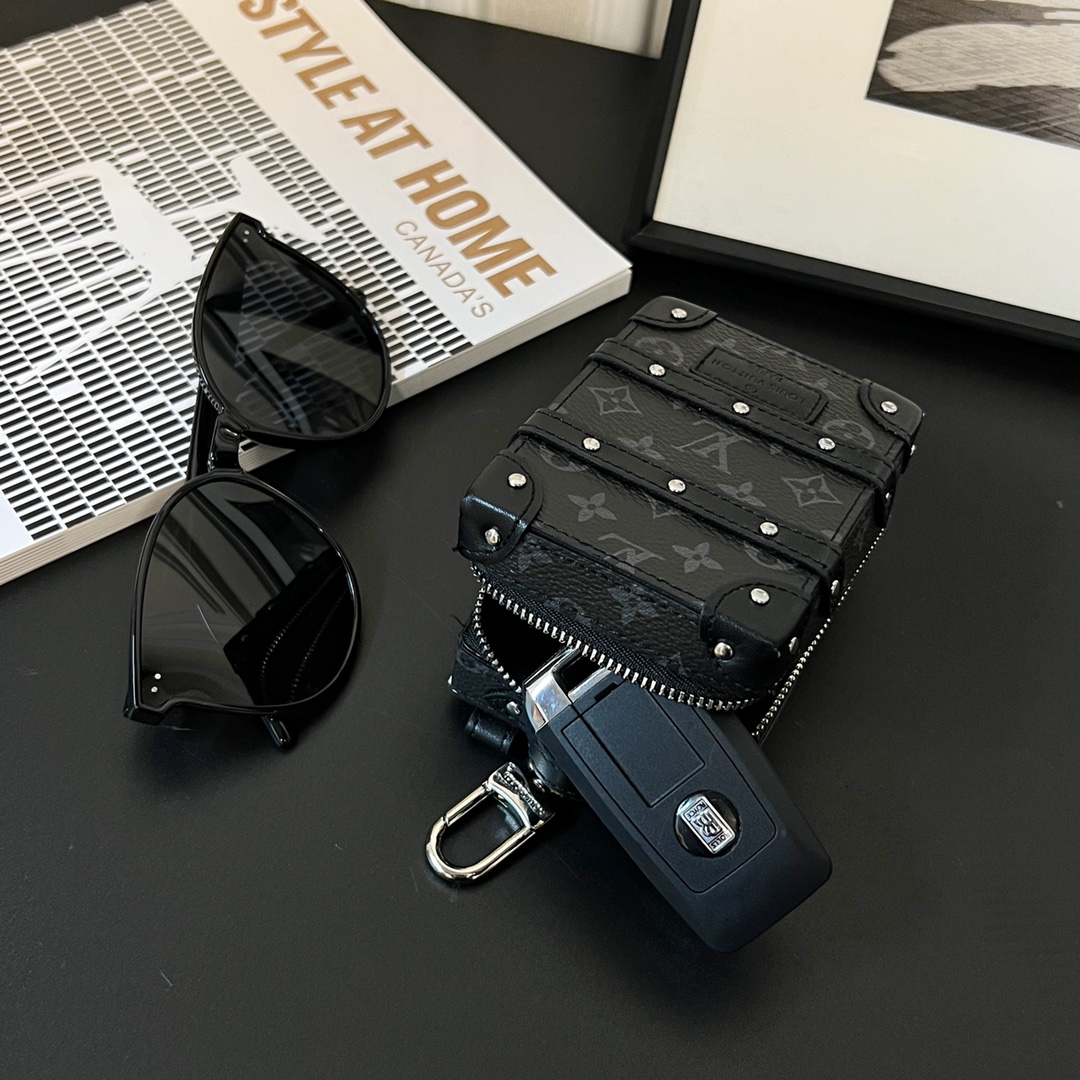 Louis Vuitton Micro Bag Leather Keychain Pendant Accessories