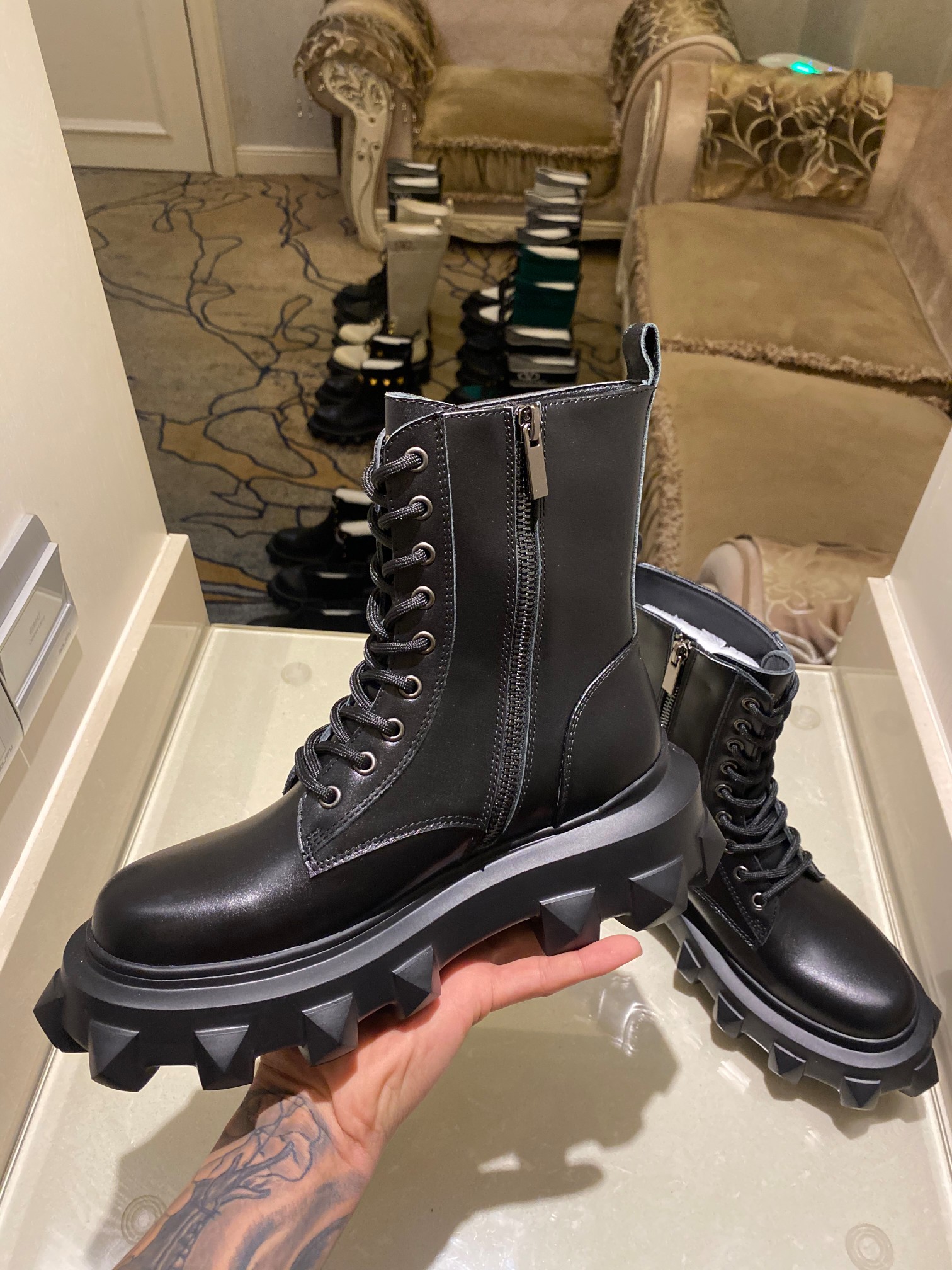 Valentino shoes boots (35-41) V005