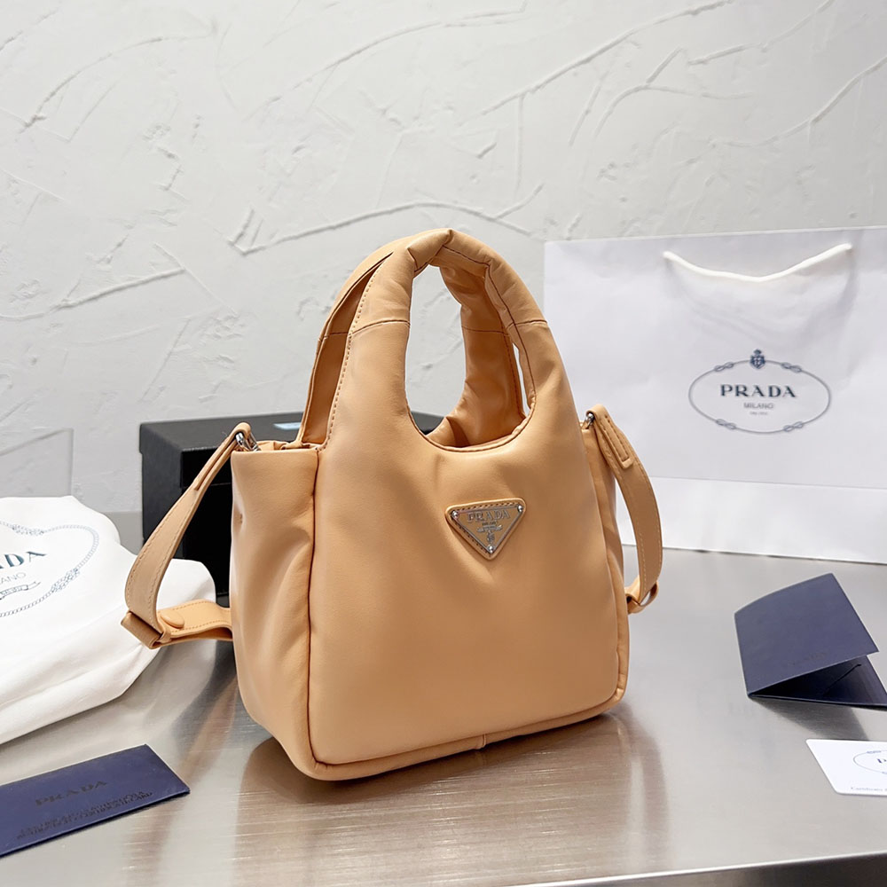 Prada Soft Soft Sheep Leather Mini Handbag Shoulder Bag (Replica)