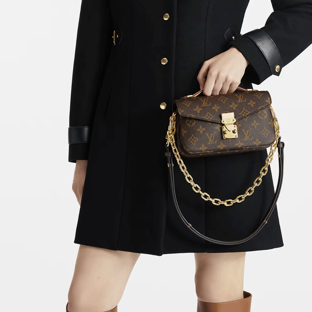 Louis Vuitton LV Pochette M茅tis East West Shoulder Bag M46595 M22942 M23081 M46596(7AReplica)