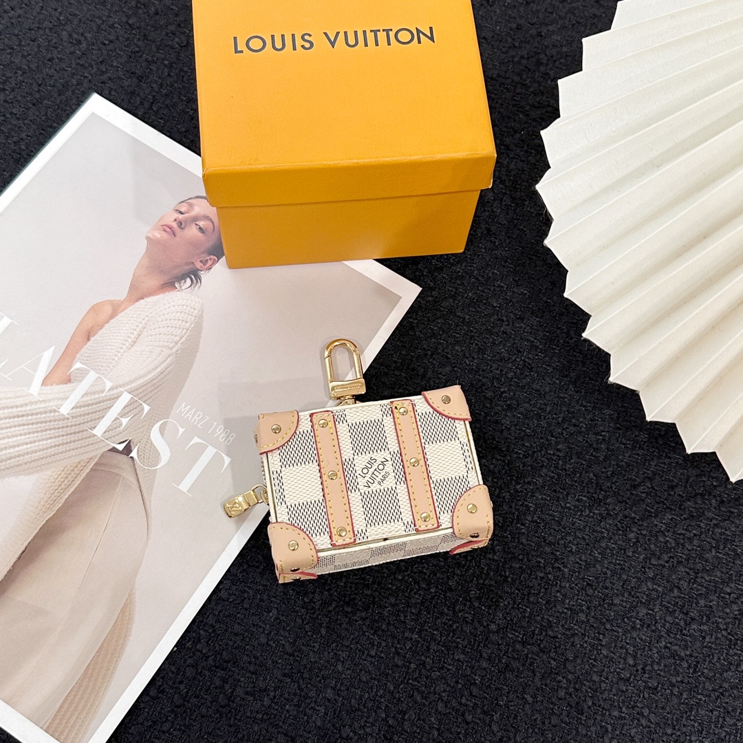 Louis Vuitton Micro Bag Leather Keychain Pendant Accessories