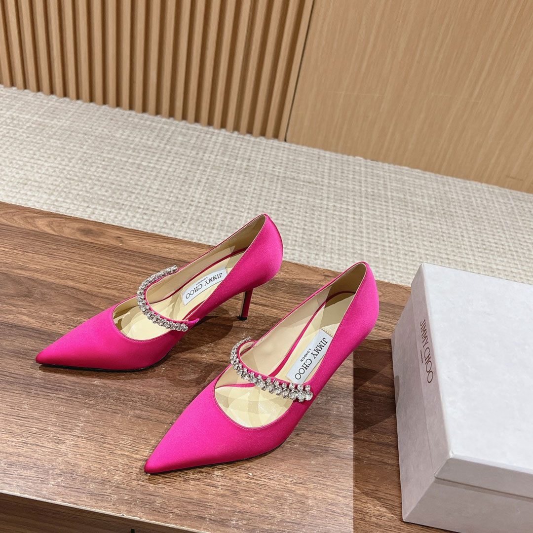 Jimmy Choo Baily Tidal Spike Slide Sandal (Replica)