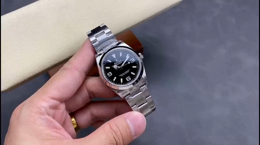 Rolex Explorer 124270 0001 Black Dial Stainless Steel 36MM