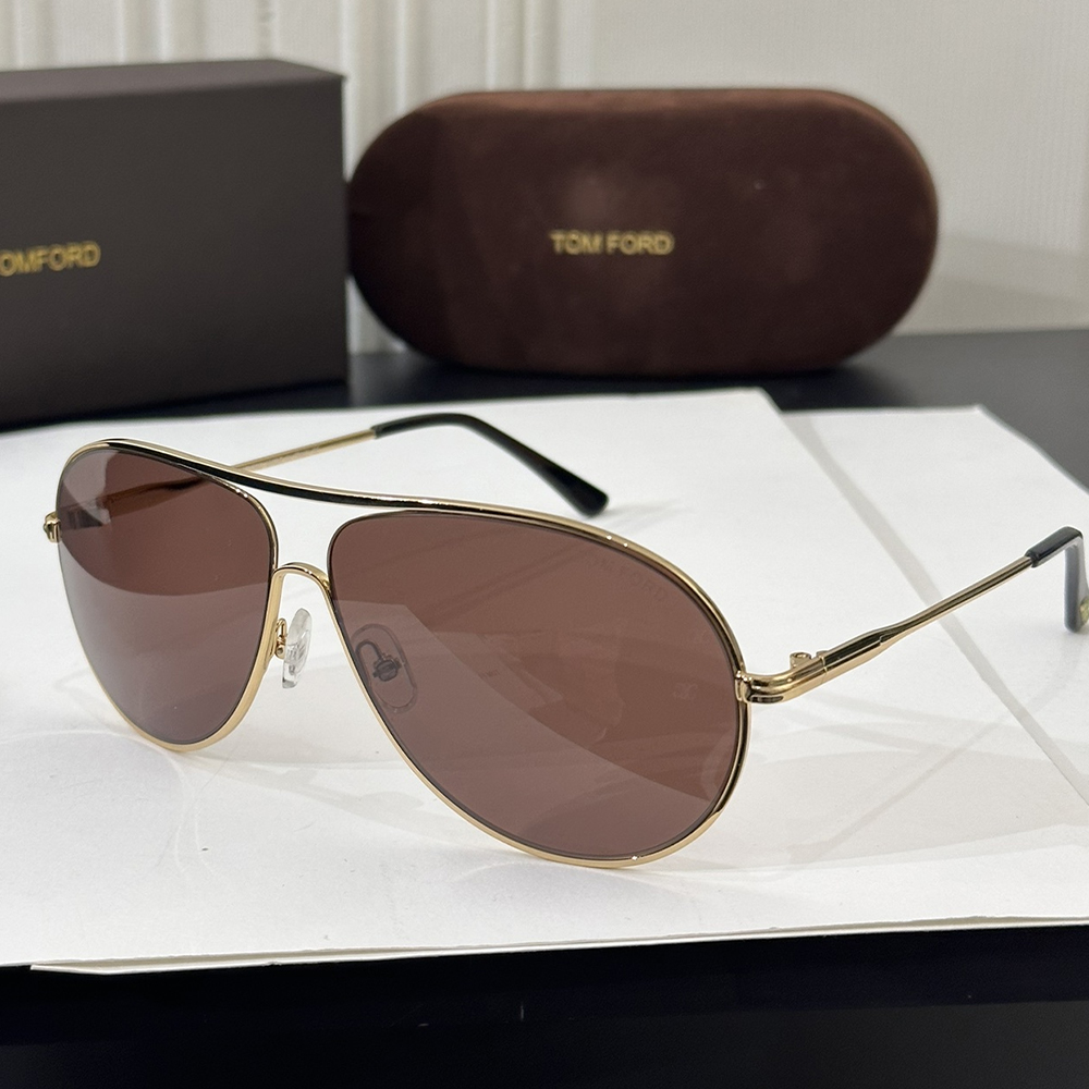 Tom Ford Thin Frame Metal Sunglasses Top Quality锛�Replica锛�