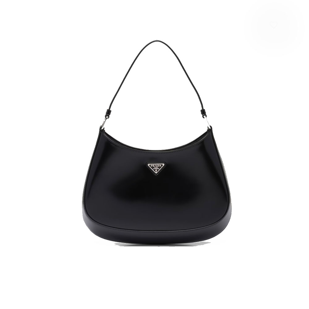 Prada Cleo Bright Leather Handbag Shoulder Bag (Replica)