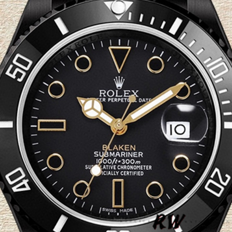 Rolex Submariner 116610 Black Dial Stainless Steel 40mm Mens Replica Watch