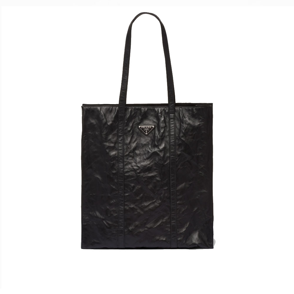 Prada Medium Antique Nappa Leather Tote Bag Handbag (Replica)