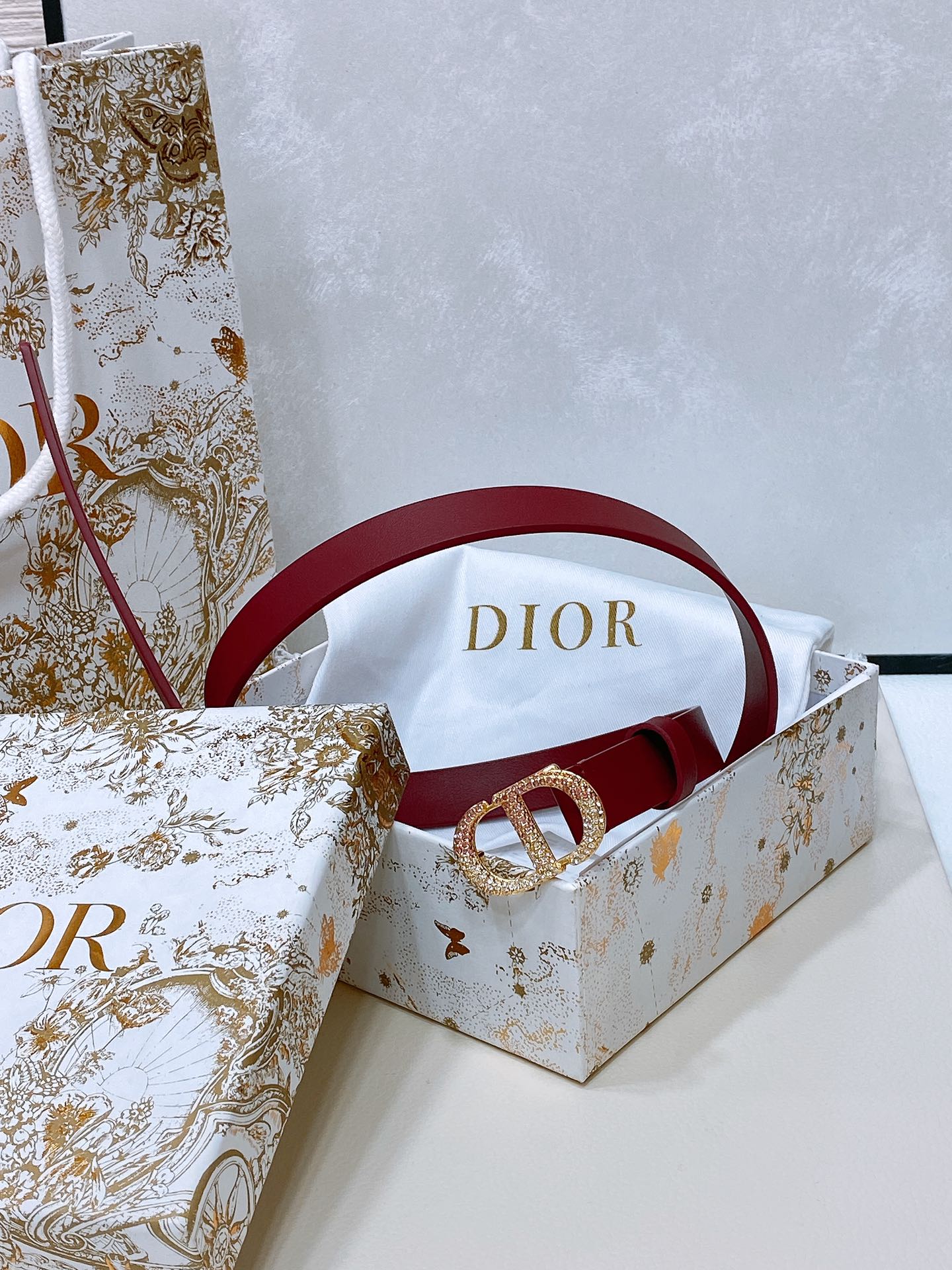 Dior Leather Belts 1:1 Mirror Version
