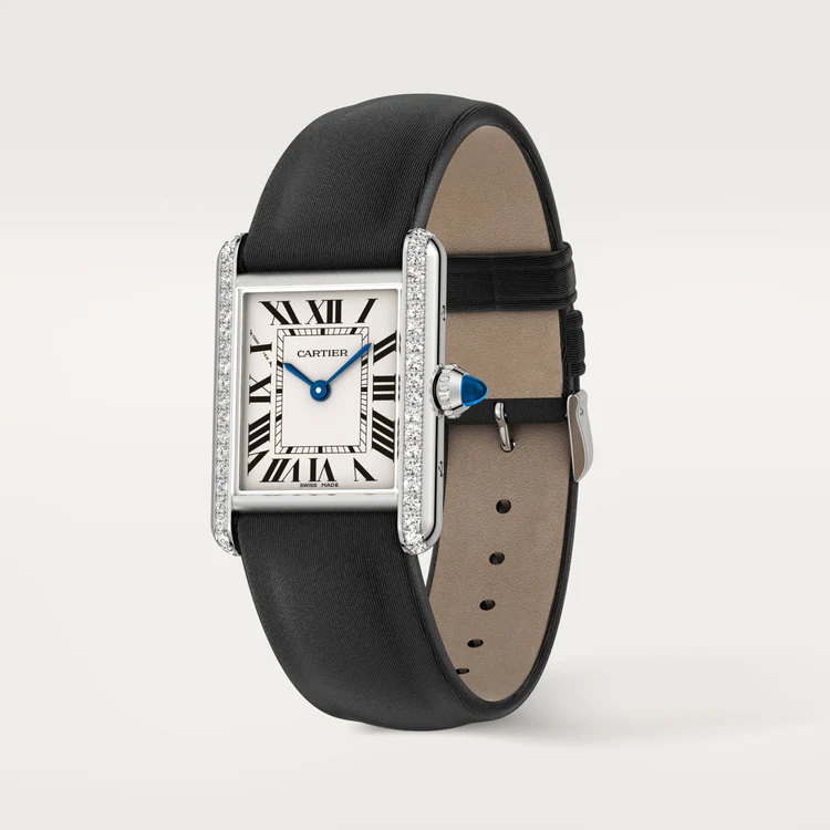 CARTIER TANK MUST SMALL MODEL Diamond 29.5mm
