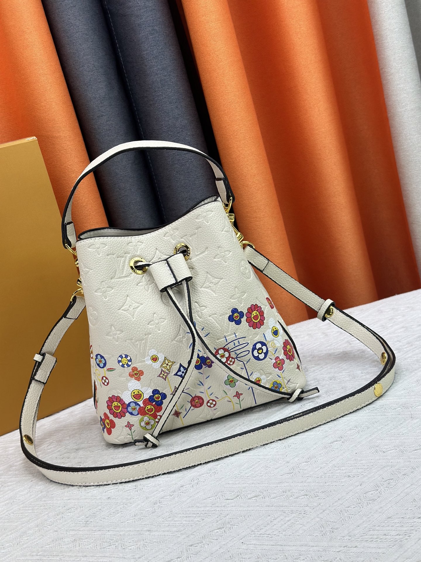 Louis Vuitton Bags Takashi Murakami Cherry Blossom Shoulder Bag M13676 M44021锛�7AReplica锛�