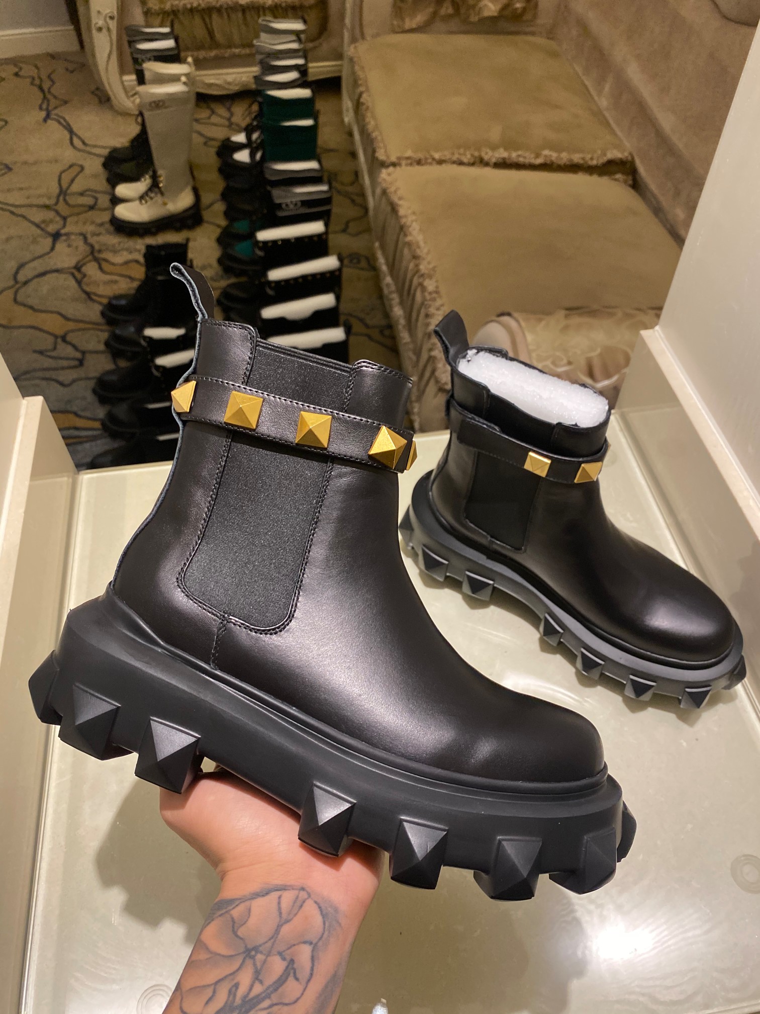 Valentino shoes boots (35-41) V005