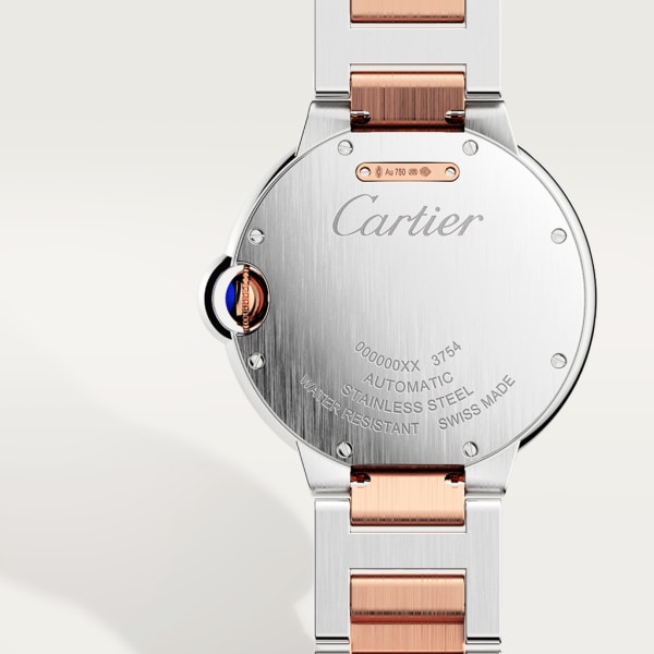 CARTIER BALLON BLEU Rose Gold Mix 36mm