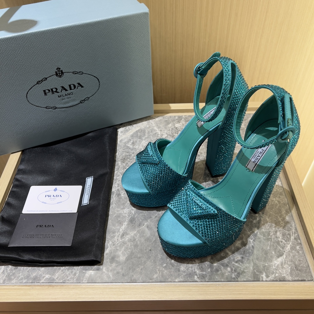 Prada shoes Diamond high heels 14CM PD006