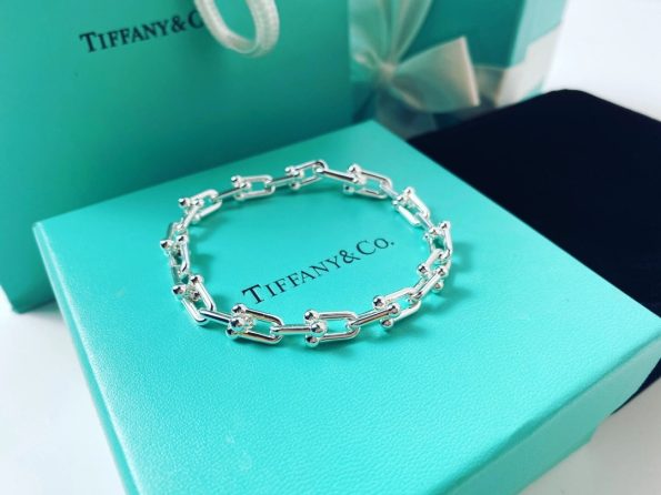 Tiffany Bracelet Replica, Link Bracelet, White Gold& Gold& Rose Gold