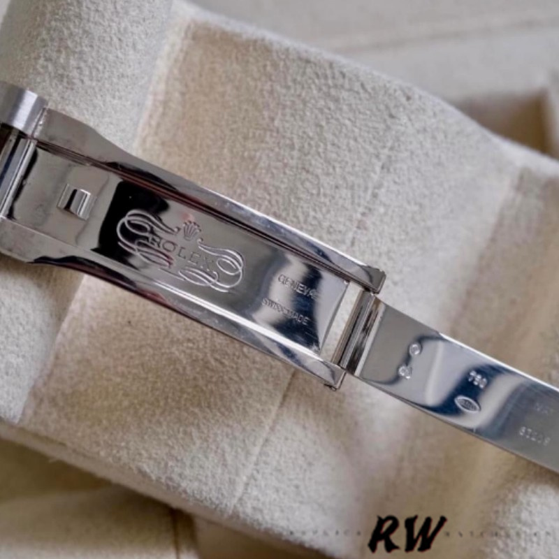 Rolex Day-Date 118389 White Gold Meteorite Grey Dial 36MM Unisex Replica Watch