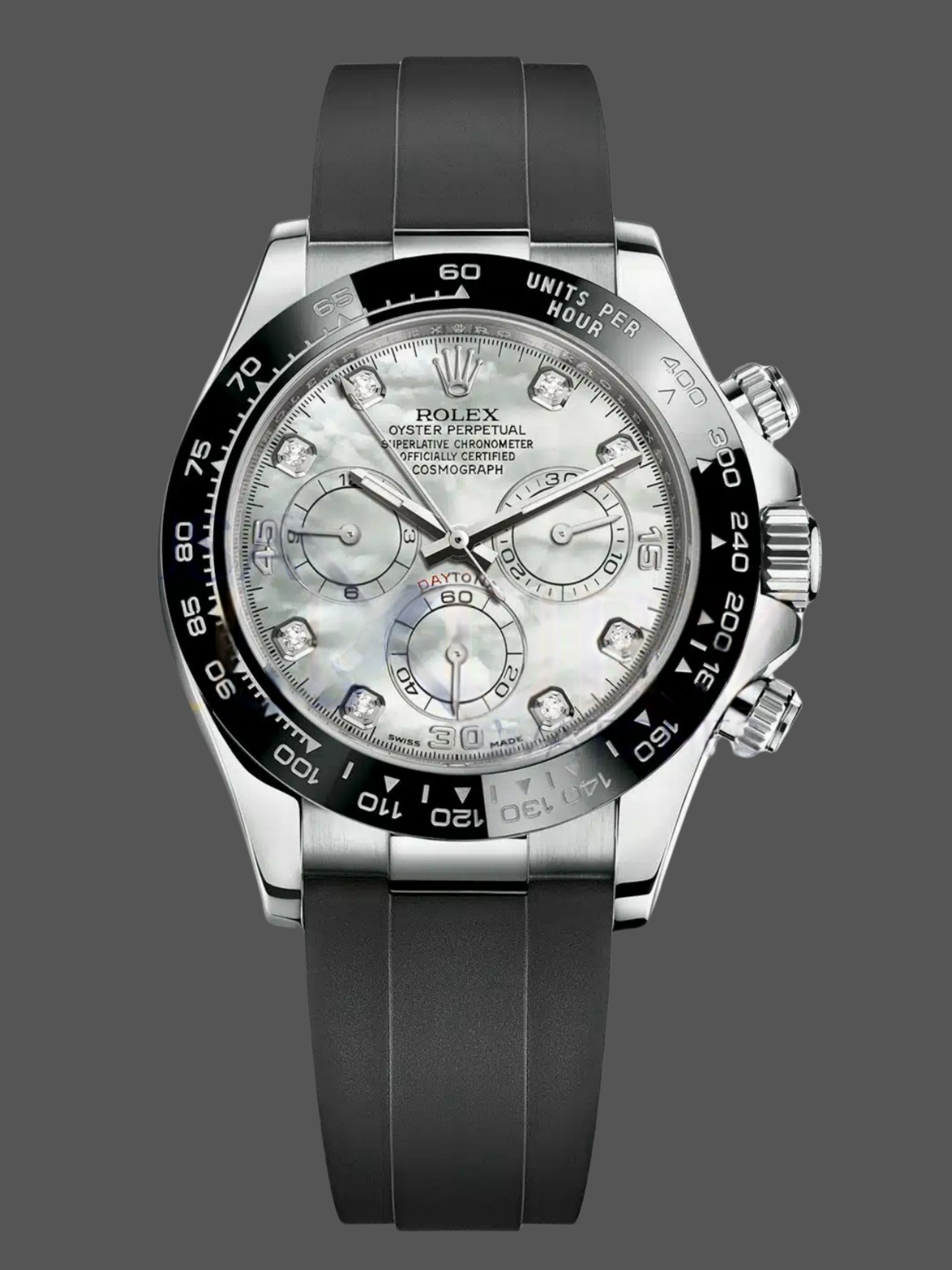 Rolex Cosmograph Daytona 116519 Mother of Pearl Dial 40mm Mens Replica Watch