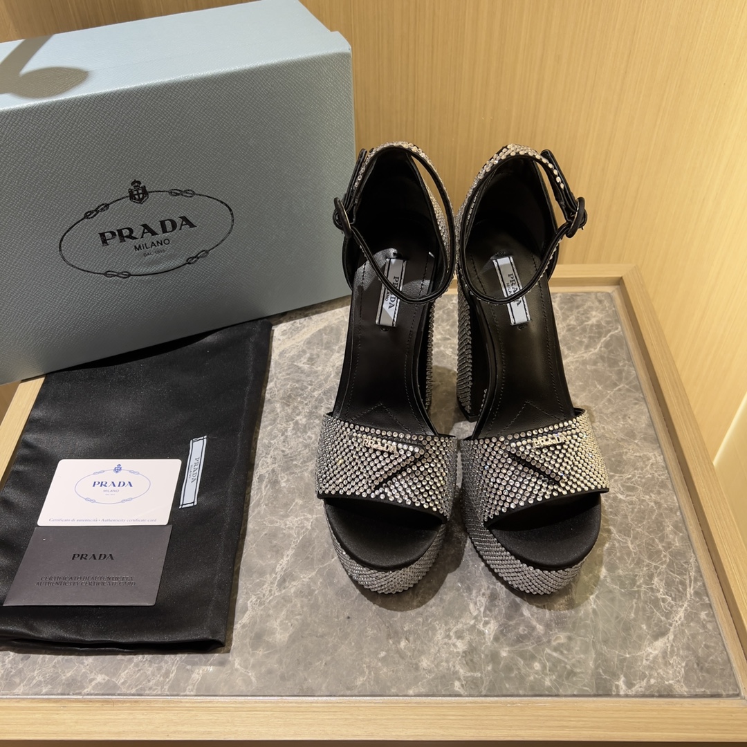 Prada shoes Diamond high heels 14CM PD006