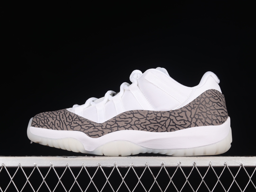 Air Jordan AJ11 Low White Cement AJ11 AV2187-140 XM033