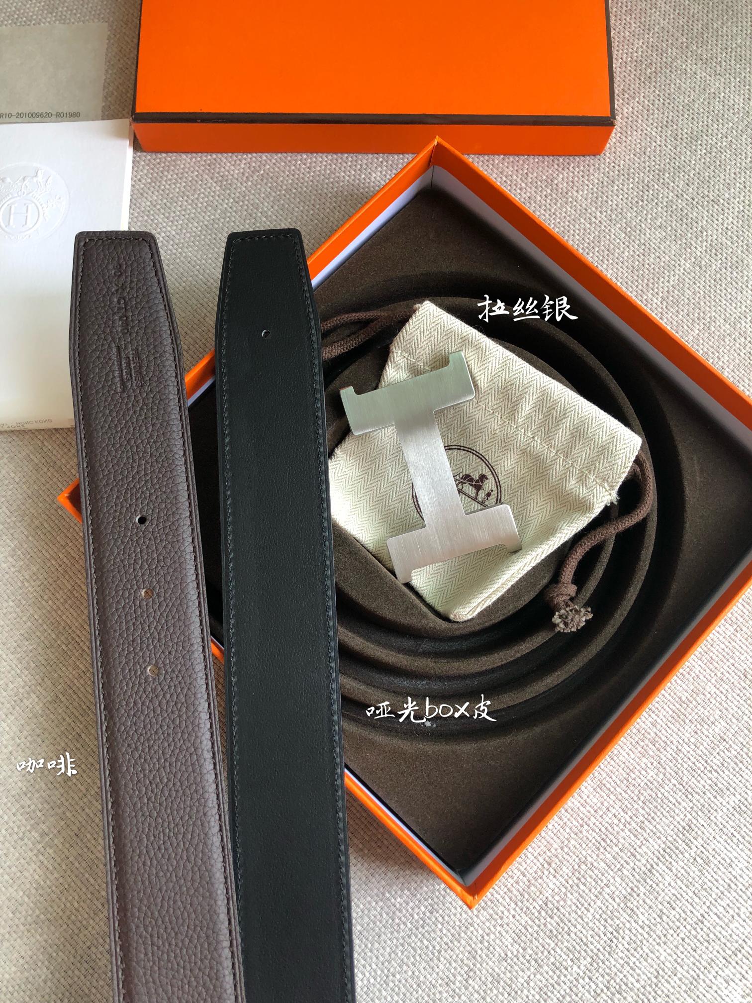 Hermes Leather Belts 1:1 Mirror Version