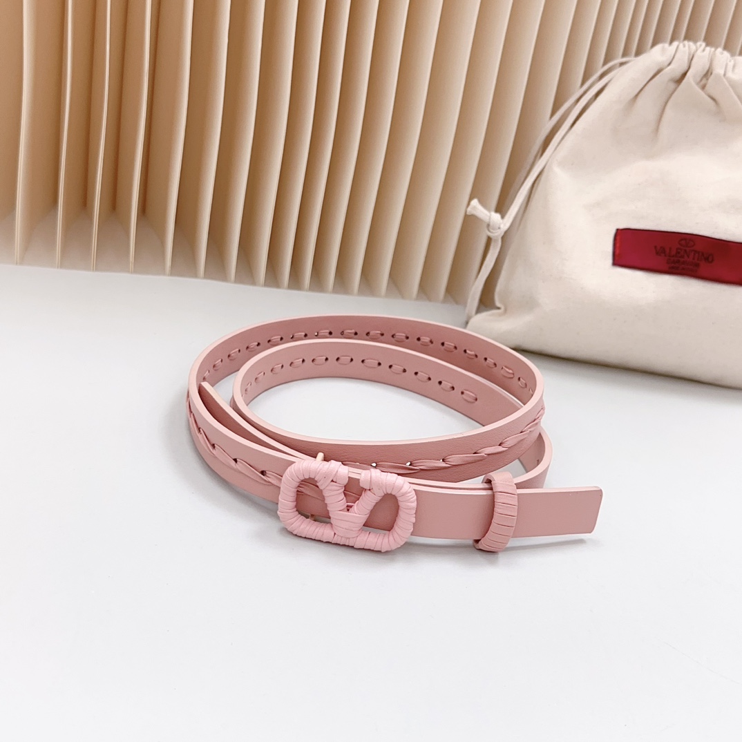 Valentino Leather Belts 1:1 Mirror Version
