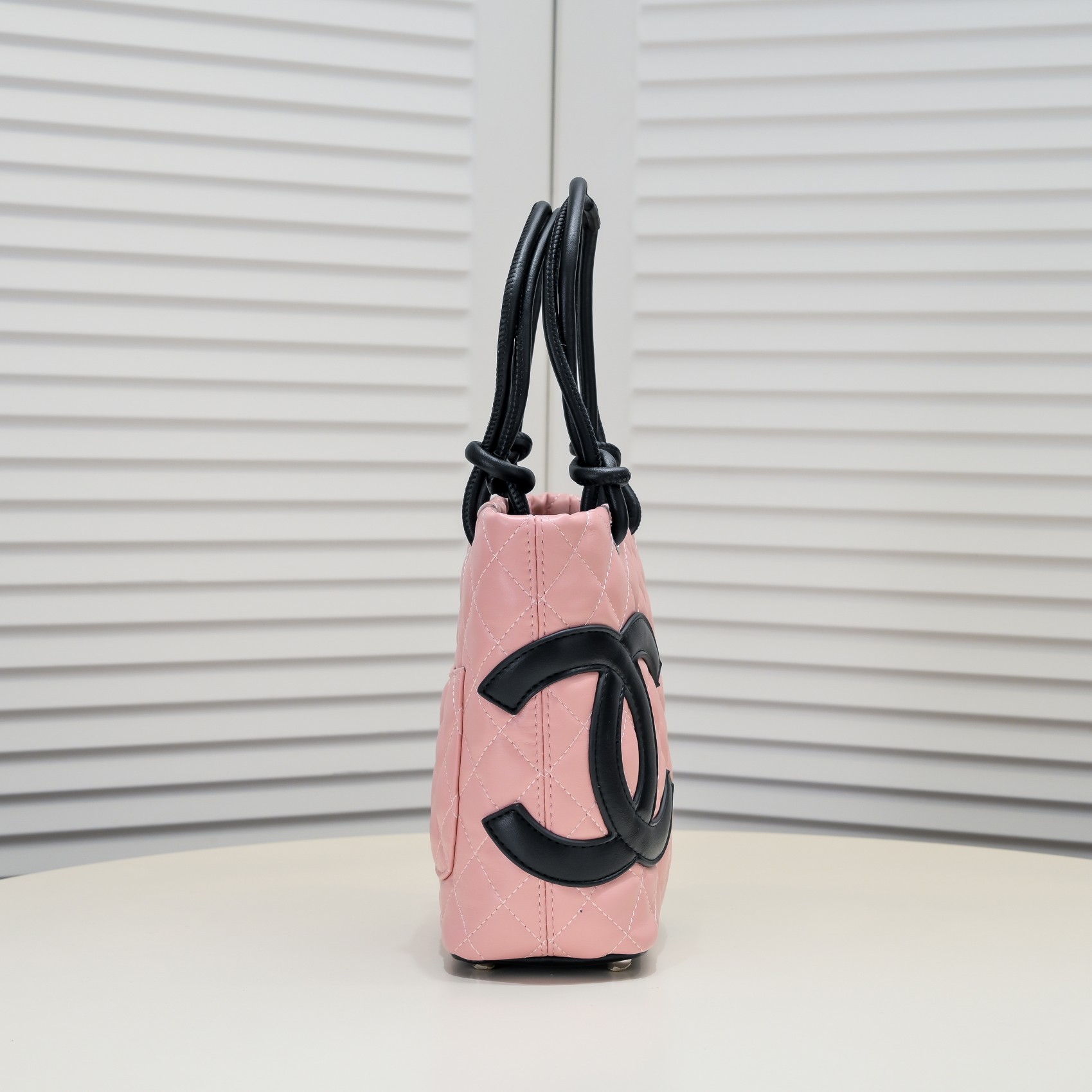 Chanel Ligne Cambon Mini Vintagep Shoulder Bag Handbag