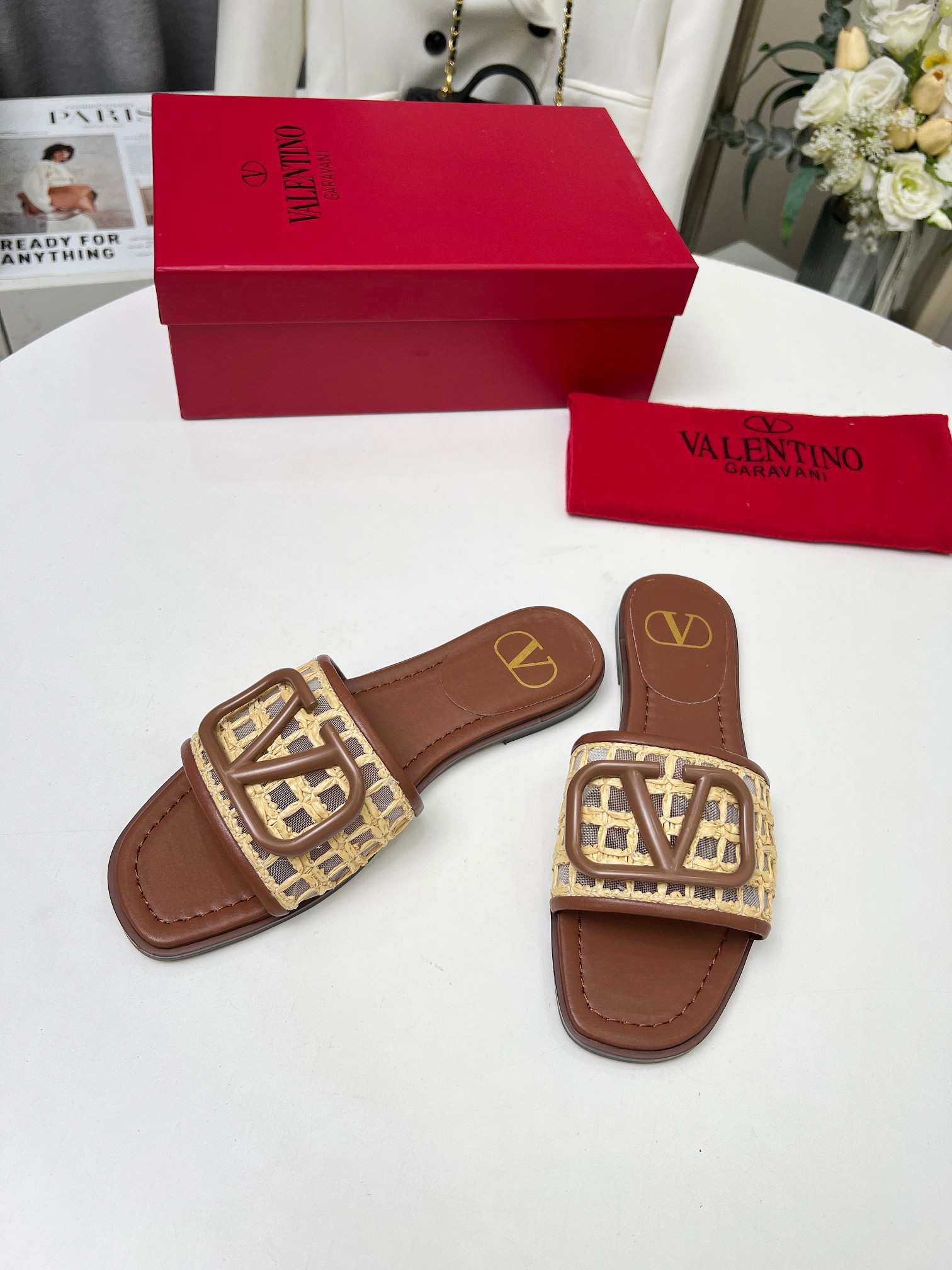 Valentino Shoes Comfortable and versatile women's slippers