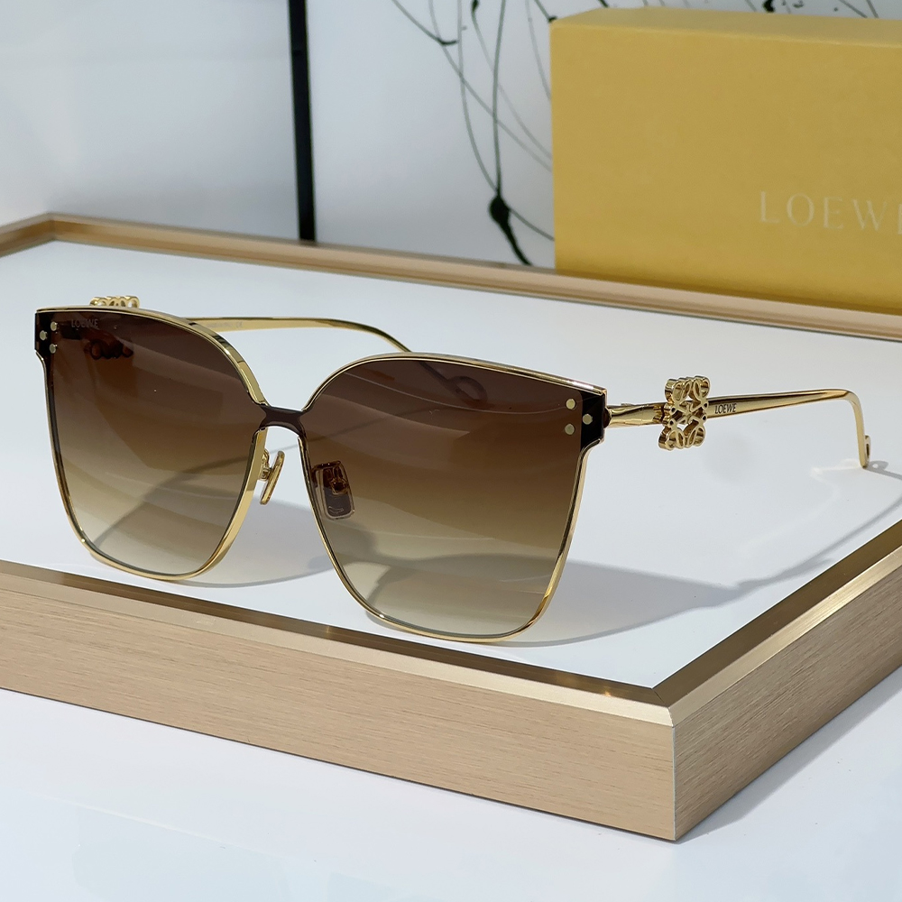 Loewe Simple Square Sunglasses Top Quality锛�Replica锛�