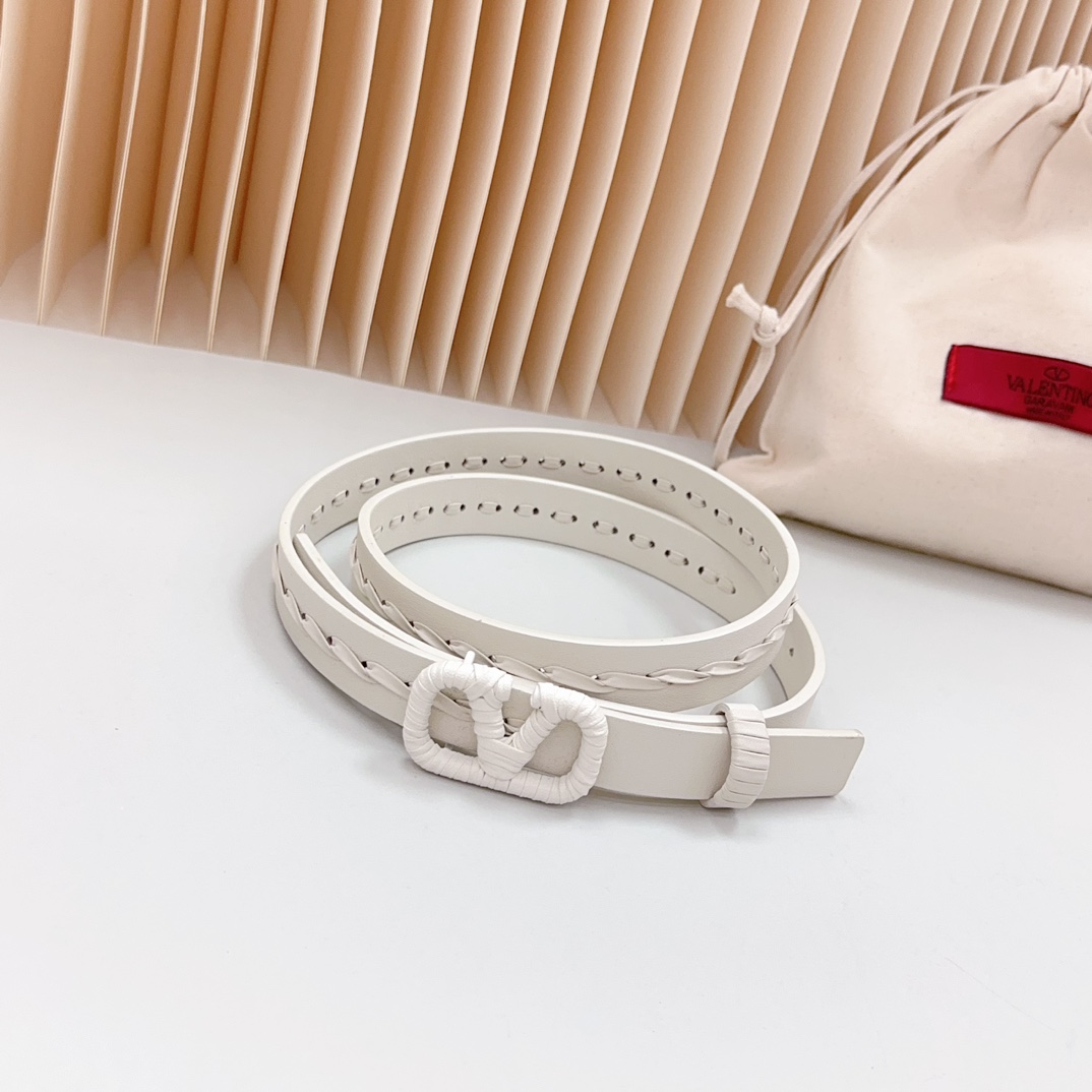 Valentino Leather Belts 1:1 Mirror Version