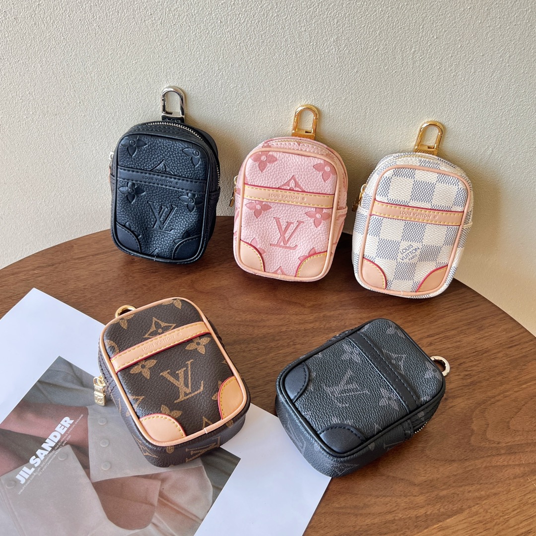 Louis Vuitton Micro Bag Leather Keychain Pendant Accessories