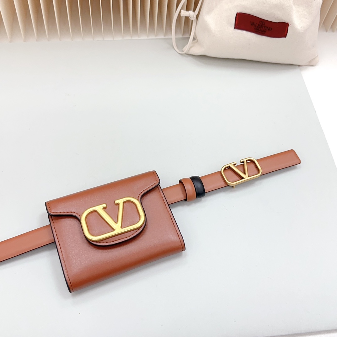Valentino Leather Belts 1:1 Mirror Version