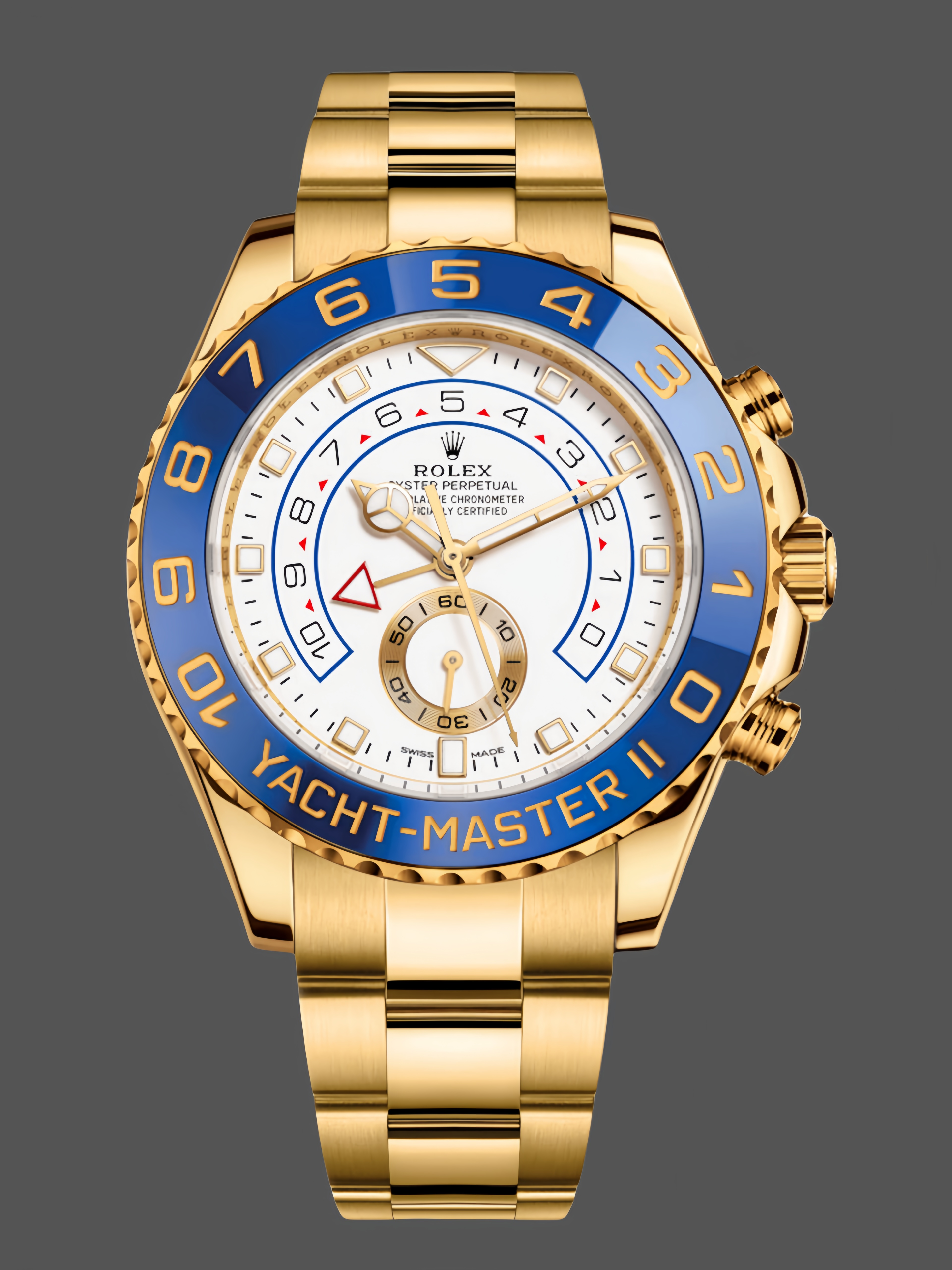 Rolex Yacht-Master II 116688 White Dial 44mm Mens replica watch