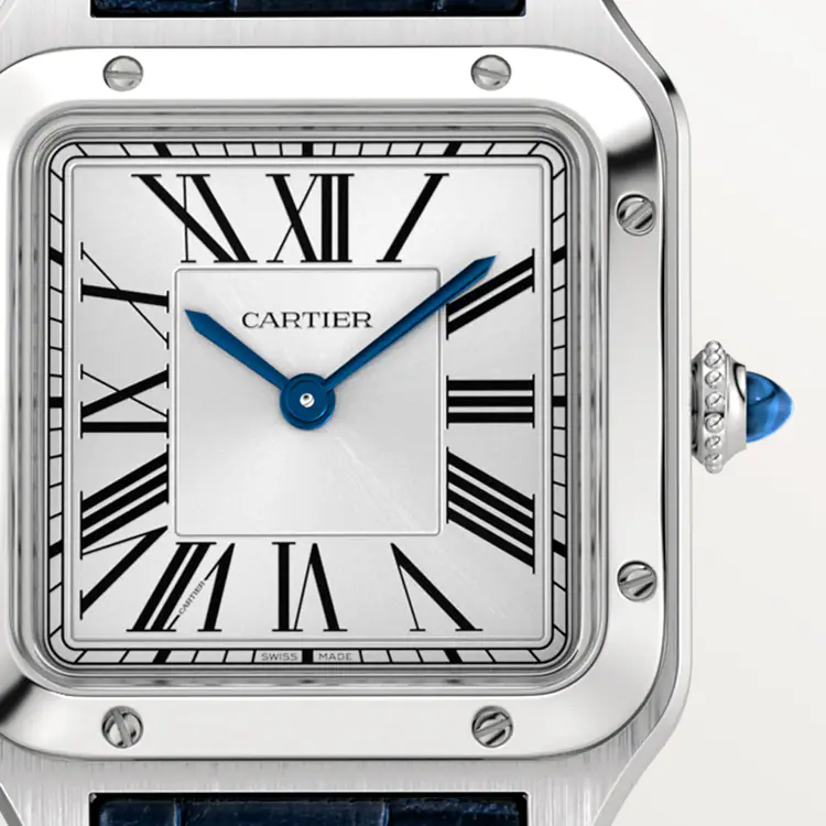 CARTIER SANTOS-DUMONT Blue Strap 38mm