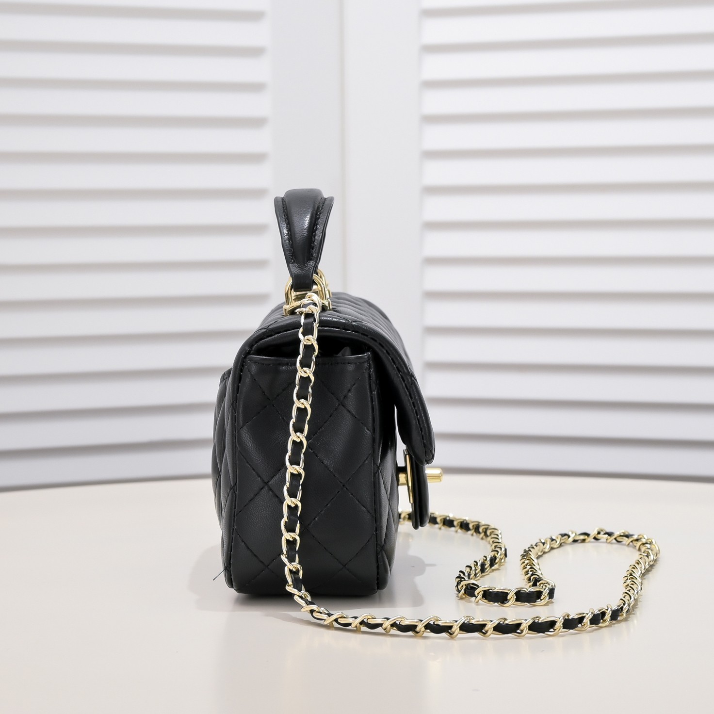 Chanel Handle Shoulder Bag Handbag