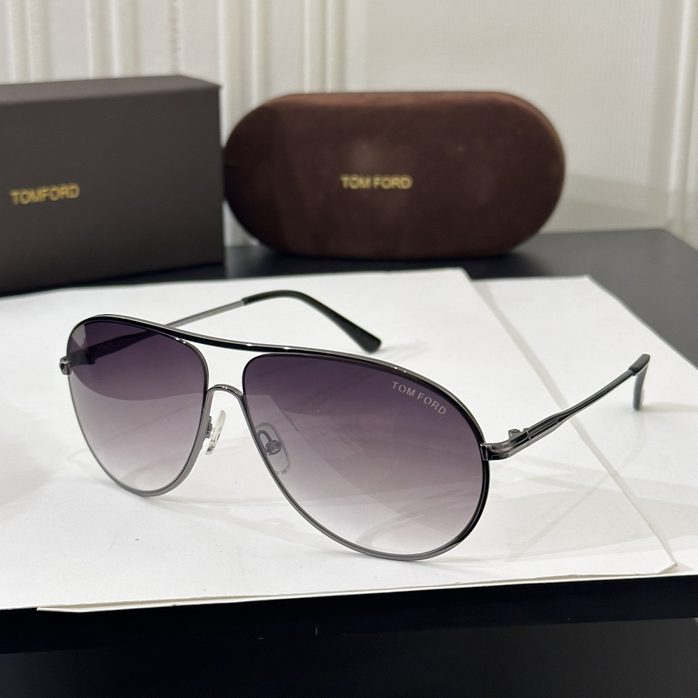 Tom Ford Thin Frame Metal Sunglasses Top Quality锛�Replica锛�